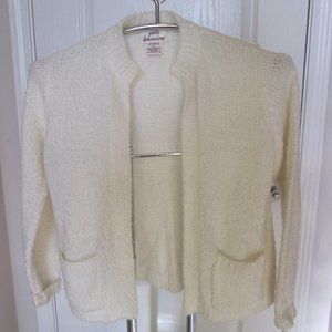 Petite Dimensions open sweater